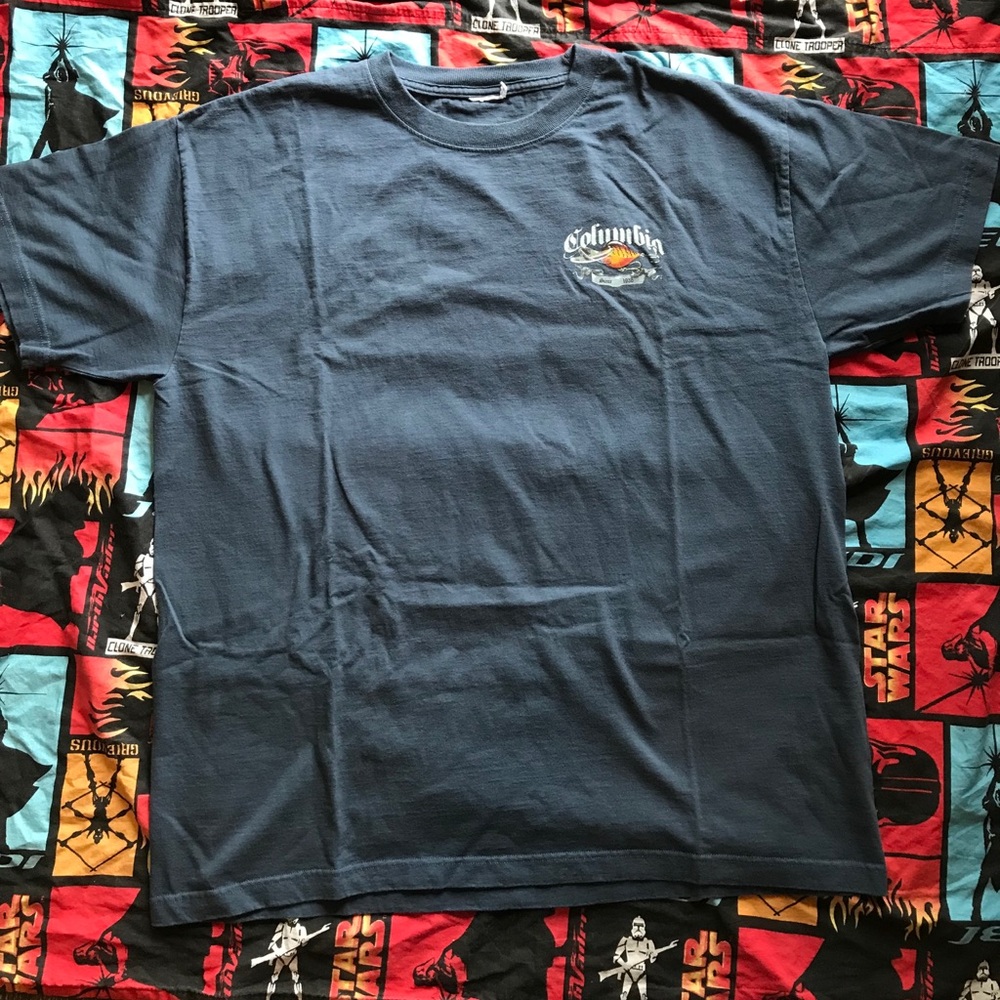90s Columbia Fisherman Tee